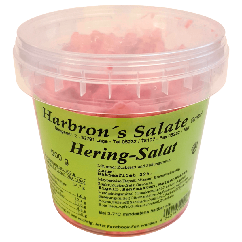 Harbron's Hering-Salat 500g
